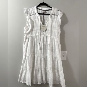 NWT White Eyelet Lace Dress